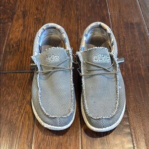 COPY - Hey Dude Gray Moccasins with Cushioned Insoles